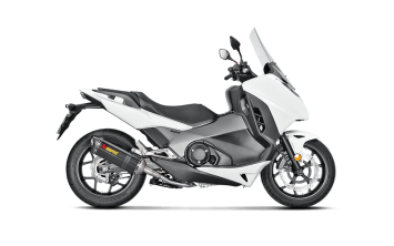 Akrapovic Slip-on Line Carbon Einddemper met E-keur Honda Integra 700 2012 > 2020